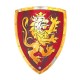 Knight Shield, Noble Knight, red (39,4x30,4cm)