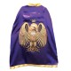 Knight Cape, golden eagle, purple