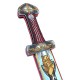 Viking sword, Harald, red