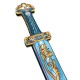 Épée de Viking, Harald, bleue