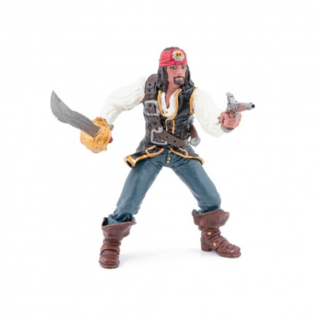 The pirate with the gun