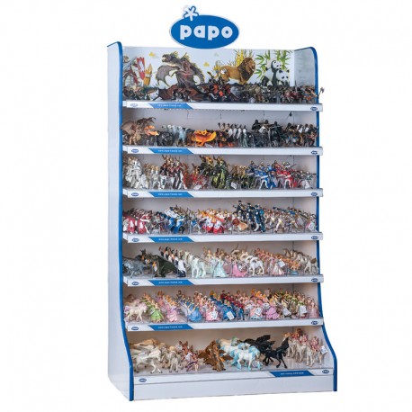 PRÉSENTOIR MC 100 CM - LED (7 TABLETTES)