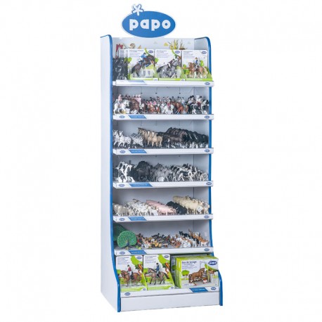 PRÉSENTOIR MC - 60CM - LED (7 TABLETTES)
