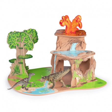 Coffret terre des dinosaures (2 fig. incl.)