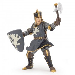 Black horseman with axe