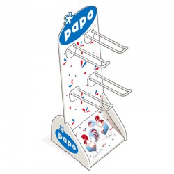 MASCOT CARDBOARD DISPLAY (EMPTY) (VALUE $15)