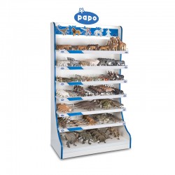 PRÉSENTOIR BOIS 100 CM (LED)