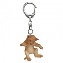 Key rings Young lion on its back***