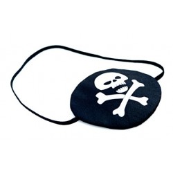 Cache de Pirate, Pirate Tête de mort blanc