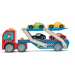 Race Car Transporter Set