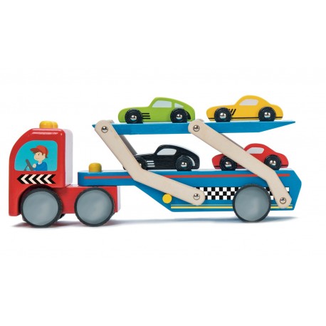 Camion de Transport de Voitures de Course