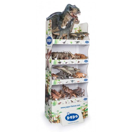 PRÉSENTOIR PAPO DINOSAURES