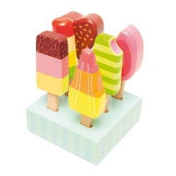 Ice-lollies on stand