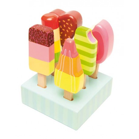 Ice-lollies on stand