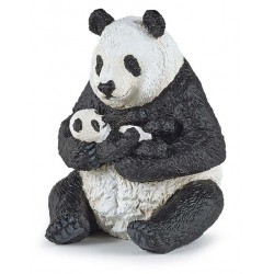 PANDA ASSIS ET SON BÉBÉ