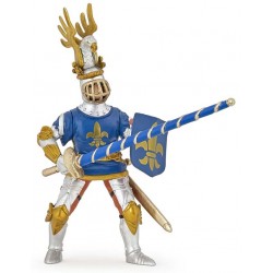 Blue knight fleur de lys