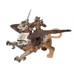 Bird man and war griffin