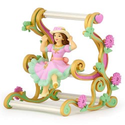 Princess On Swing Chair