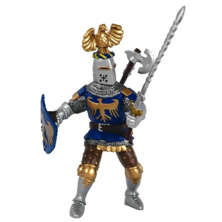 Blue crested knight