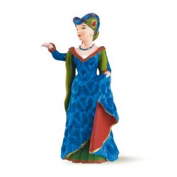 Blue medieval fair lady