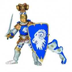 MAÎTRE DES ARMES CIMIER BÉLIER BLEU