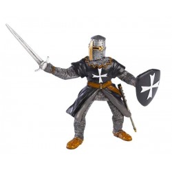 Hospitaller  knight  with sword black (old 39926)
