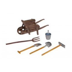 LA BROUETTE ET SES OUTILS