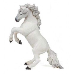 CHEVAL CABRÉ BLANC
