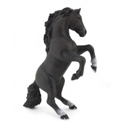 CHEVAL CABRÉ NOIR