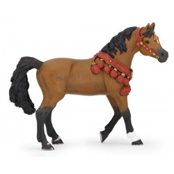 Arabian horse in parade dress