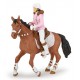 WINTER RIDING GIRL