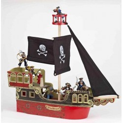 Bateau de pirate (bois)