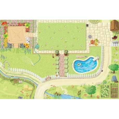 Tapis Maison de Poupées 80 x 120 cm