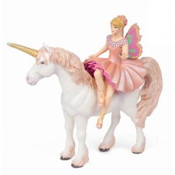 Elf ballerina and her unicorn